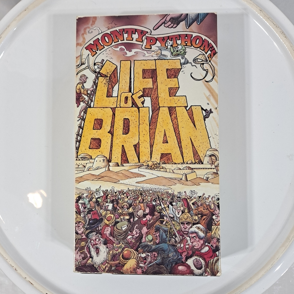 Paramount Monty Python's Life Of Brian VHS Tape